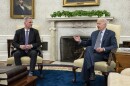 President Joe Biden meets with House Speaker Kevin McCarthy from California in the Oval Office of the White House in Washington, D.C., on May 22, 2023. The U.S. can seem like the country that cried debt ceiling, but many say this year, the country might actually default. What happens to the economy and to regular people if we default?