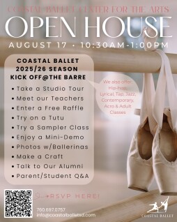 Coastal Ballet Center for the Arts - Open House
