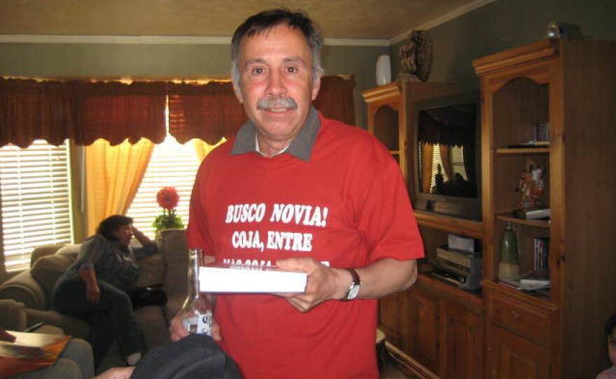 Gerardo Arche-Felix celebrates his birthday in 2008 at a relative's home in Utah.