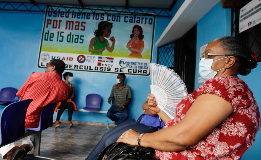 Domitilia, 57, is a diabetic patient in the Dominican Republic who contracted tuberculosis. She's now cured of TB after two years of treatment.