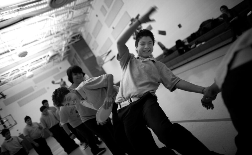 Sessions include team-building exercises to help foster group cohesion and respect.