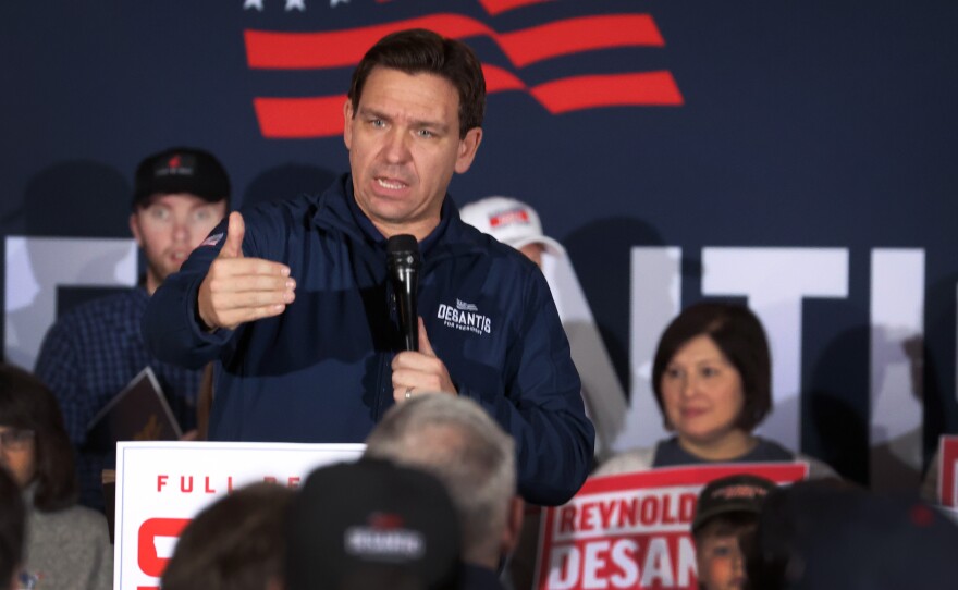 Perhaps no presidential candidate has leaned more into talking about schools than Florida Governor Ron DeSantis.