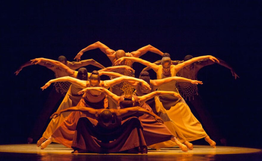 Alvin Ailey American Dance Theater in Alvin Ailey’s "Revelations."
