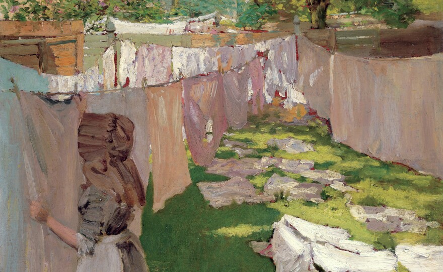Washing Day is one of more than 70 artworks by Chase on display at The Phillips.