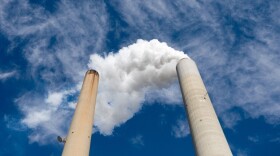 The U.S. is second only to China in emitting gases that cause global warming. Above, the smoke stacks at American Electric Power's Mountaineer power plant in West Virginia.

