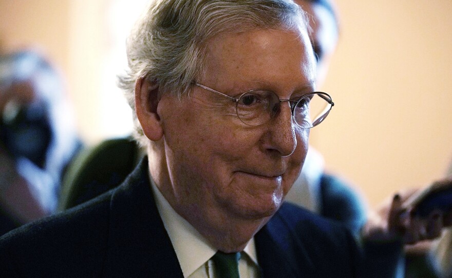 "This bill represents a significant bipartisan step forward," Senate Majority Leader Mitch McConnell said Wednesday.