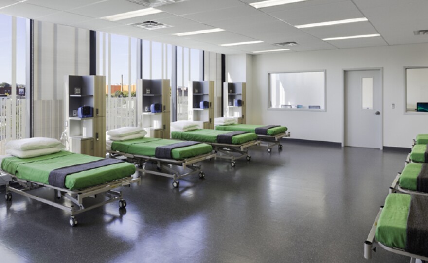 Biotrial's new facility in New Jersey has 110 beds for healthy volunteers participating in clinical trials.