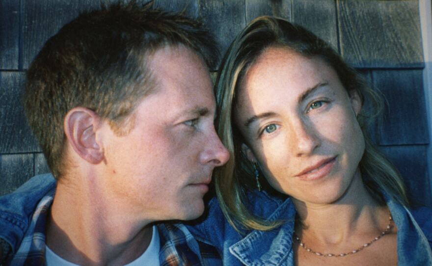 Michael J. Fox with wife Tracy Pollan.