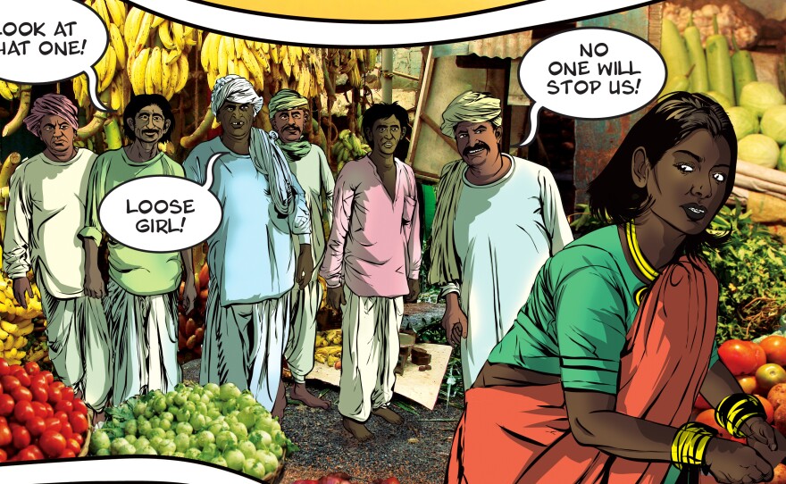 Shunned by villagers, Priya goes into the jungle, where the Hindu goddess Parvati gives her special powers.