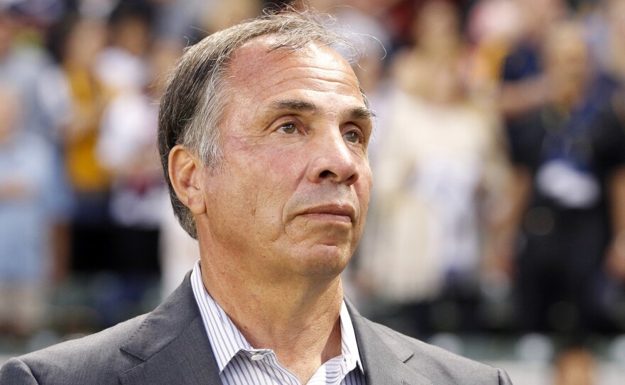 Bruce Arena has been rehired to coach the U.S. Men's Soccer Team. He's previously coached the team from 1998-2006 where he posted a record of 71 wins, 30 losses and 29 draws.