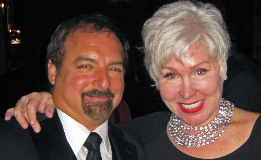 Rhonda Sanderson and her ex-husband, John Amato III, shown here in 2010, helped make a business thrive after they divorced.