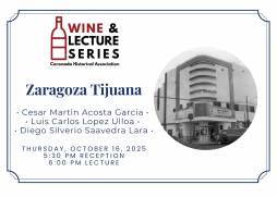 Wine and Lecture: 'Zaragoza Tijuana'