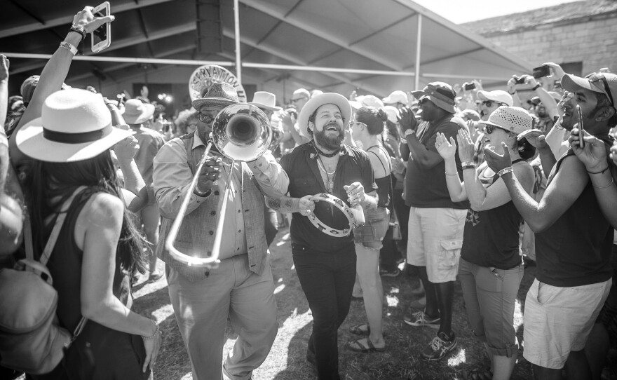 Nathaniel Rateliff and Preservation Hall Jazz Band.
