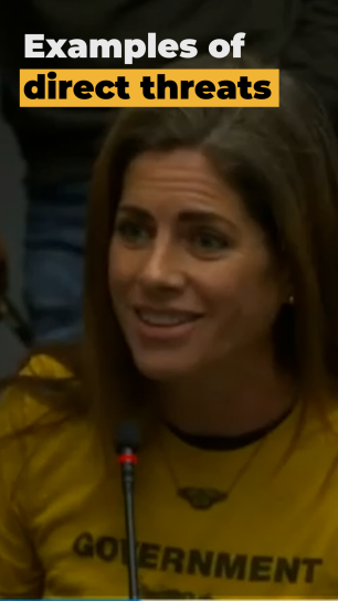 Examples of direct threats