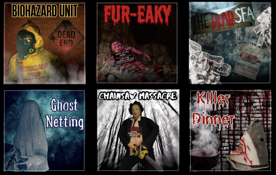 A sample of the attractions at Fright for Future this year.