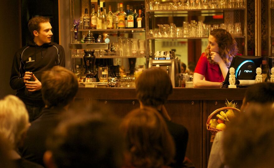 Althea Theatre's "There's No Place Like" will be performed at the bar at the Bristol Hotel during San Diego International Fringe.