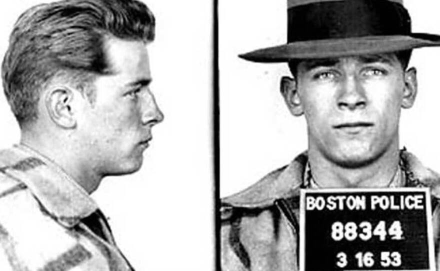 A 1953 mug shot of James "Whitey" Bulger.