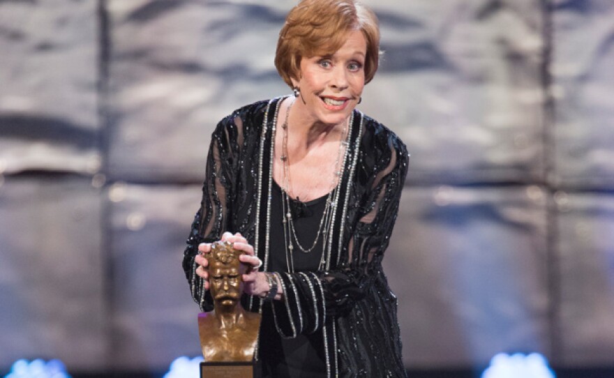 Mark Twain Prize honoree Carol Burnett.