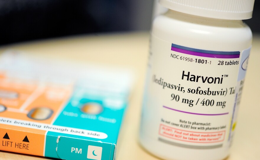 Gilead Sciences' Harvoni can cure hepatitis C, but costs tens of thousands of dollars for a course of treatment.