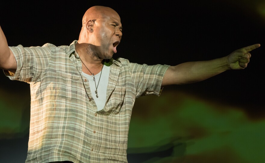 Arthur Woodley gave a memorable performance as the elderly boxer Emile Griffith in Terence Blanchard's <em>Champion</em>.