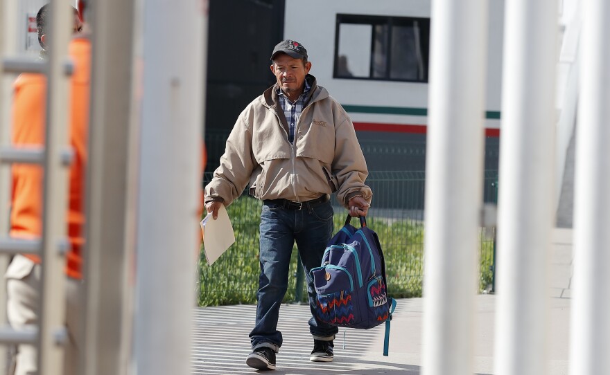 In late January, Carlos Catarldo Gomez of Honduras was the first person returned to Mexico to wait for his asylum trial date. The Trump administration announced on Tuesday that this program, dubbed 'Migrant Protection Protocols,' will expand from San Diego to Calexico, Calif.