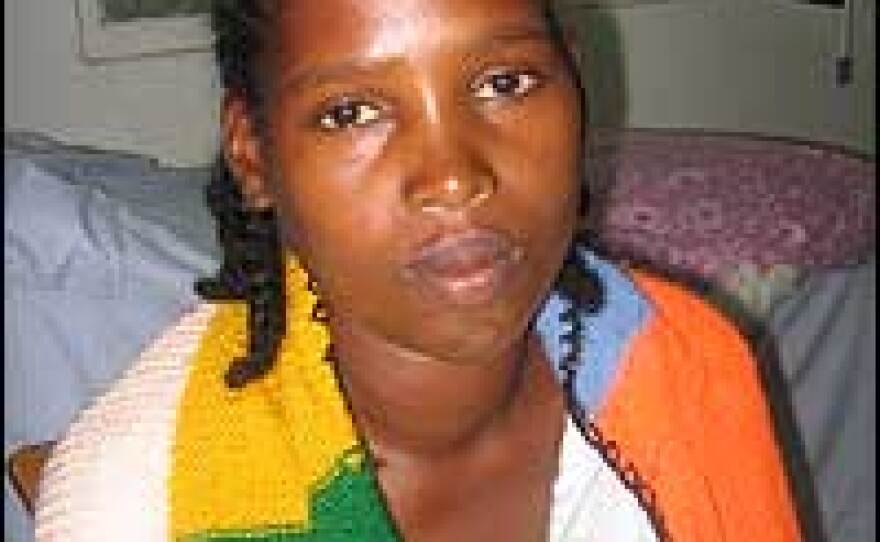 Measlee Shagru, 18, hopes to go to school after she finishes her treatment.