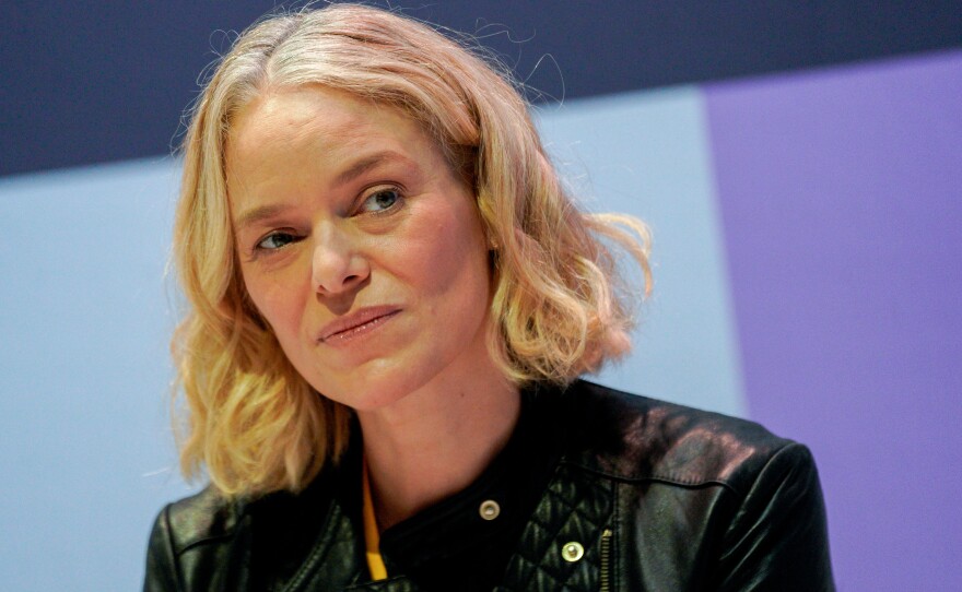 NPR President and CEO Katherine Maher says the network has a gap of $8 million in its annual budget due to softening corporate sponsorship and the end of federal subsidies for public media stations.