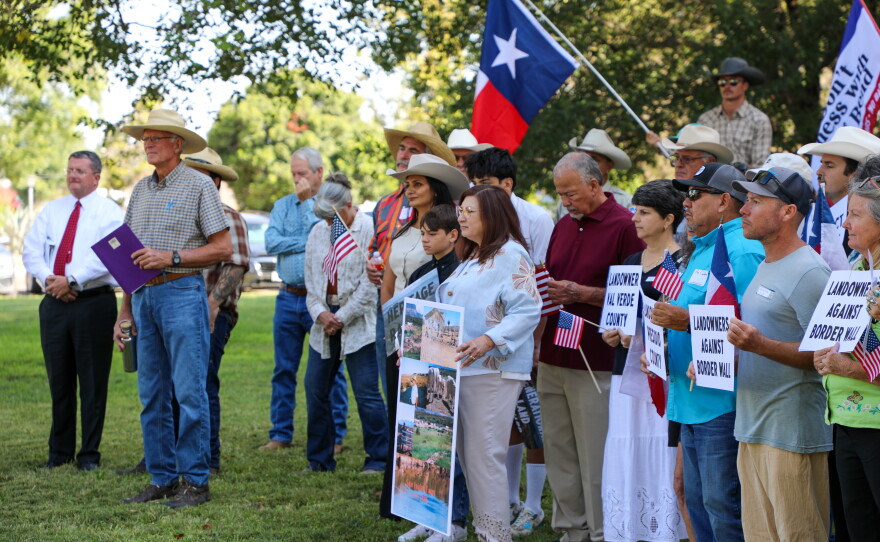 A coalition of over 230 landowners from west Texas facing the condemnation of their property for border barriers are a part of a group suing the Department of Homeland Security.