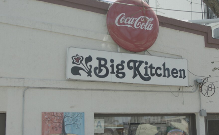 Exterior photo of The Big Kitchen sign, located at 3003 Grape St. in the South Park neighborhood of San Diego, Calif. Open daily from 7:30 a.m. – 2:30 p.m.