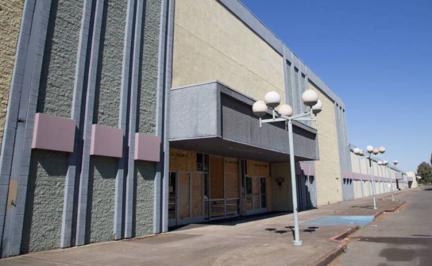 The peach tree mall is shown in this undated photo.