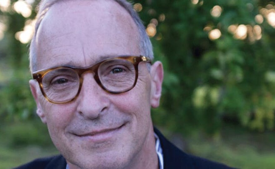 A publicity photo of author/humorist David Sedaris.