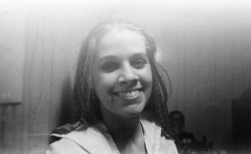 Charlotte Caffey, lead guitarist, in 1978