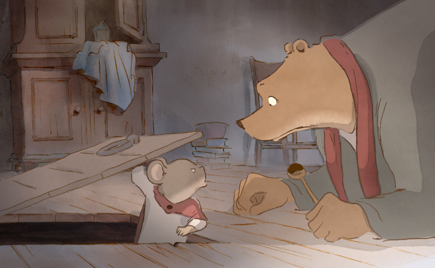 The French-Belgian co-production "Ernest and Celestine" was nominated for a best animated film Oscar this year.