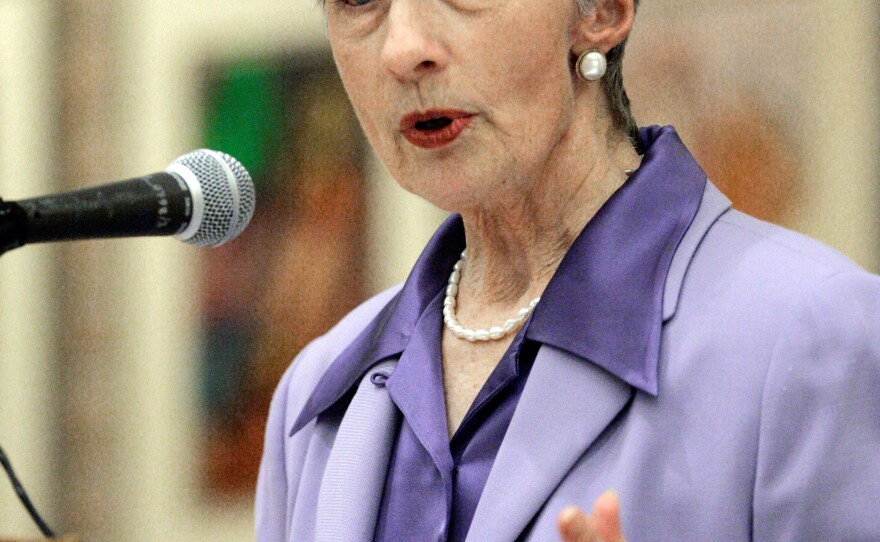 Doris Meissner, seen in 2008, led the U.S. Immigration and Naturalization Service in the Clinton administration. She crafted a plan to more quickly process a large backlog of asylum cases that the Biden administration is considering as it deals with increased crossings at the southern border.