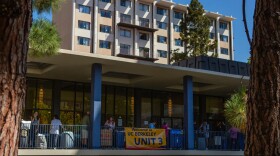 Students move into the UC Berkeley dorms in Berkeley on Aug. 16, 2023.