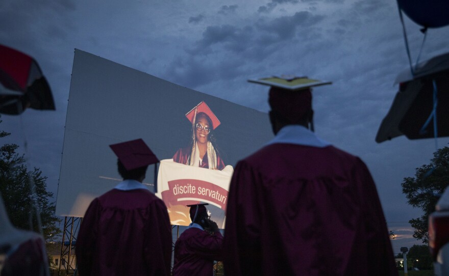 Washington Latin's class of 2021 chose Amaya Tatum to be this year's graduation speaker. She said her speech revolves around one message: "We survived a pandemic. We are survivors, and if we're able to survive a pandemic, then we shouldn't let the smaller things get to us."