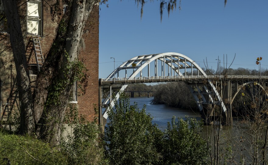 "I had so many people tell me they didn't realize the bridge was that small," Bland says of the Edmund Pettus Bridge. "That's because the history is so huge, so huge."