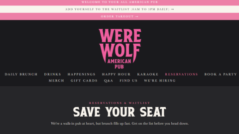 Werewolf American Pub