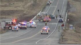 Fatal car accident that took the lives of two Airmen on Nov. 20, 2013.