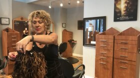 Brenna Meko curs hair at Salon Cuvee in Sacramento in this undated photo. 