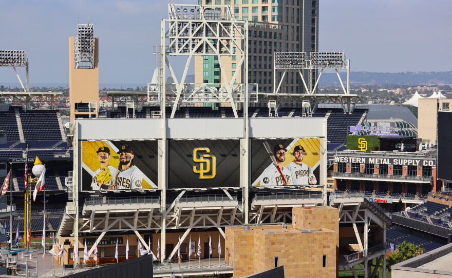 Petco Park in downtown San Diego, photographed Wednesday, July 23, 2025.