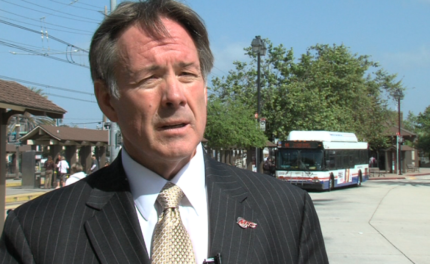 Paul Jablonski, CEO of the Metropolitan Transit System, said the Compass Card will offer "stored value" later this year.