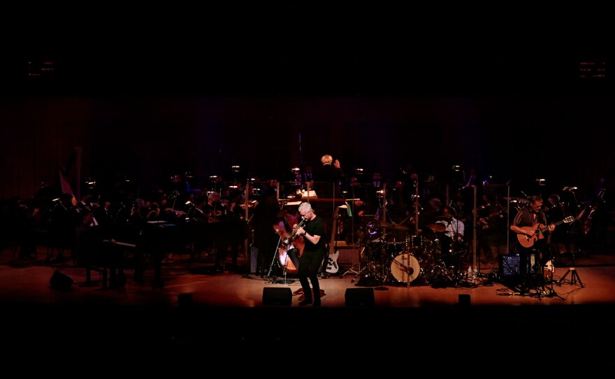 Trumpeter Chris Botti performs with the Dallas Symphony Orchestra.