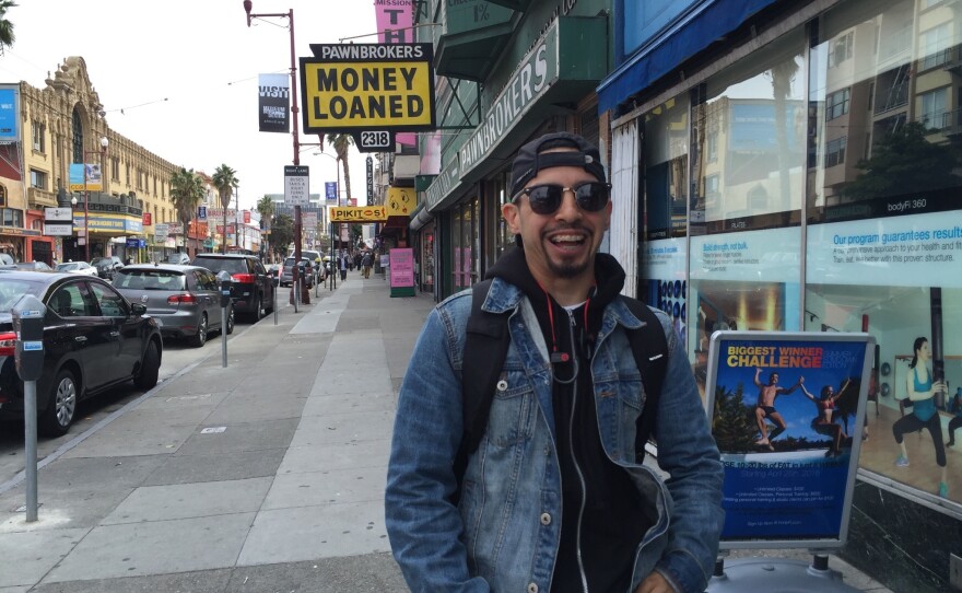 Joshua Ontiveros took out a MyPath Credit Builder Loan, which, unlike typical loans, does not allow him to spend the money.