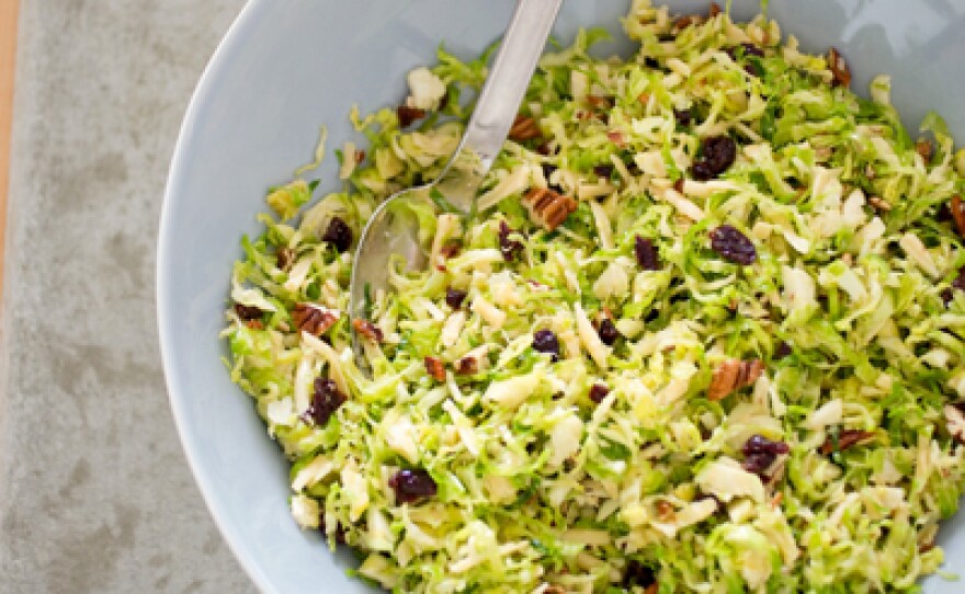Brussels sprout salad