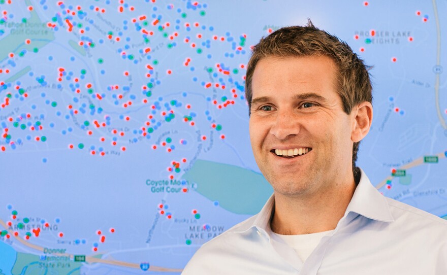 Entrepreneur Ulrik Binzer is helping more than 300 cities and towns in the U.S. and Canada enforce rules for short-term rentals.