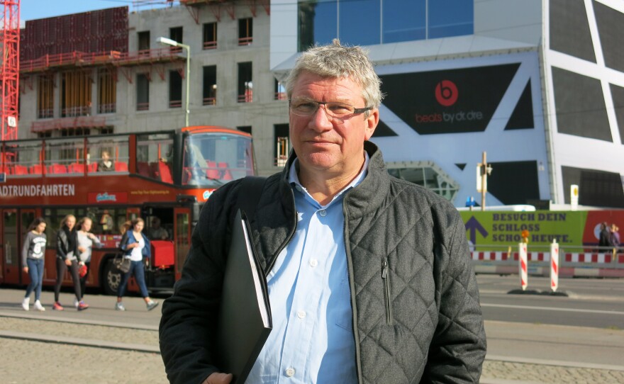 Thomas Krueger, a West German transplant who runs a company that offers architectural tours of Berlin.