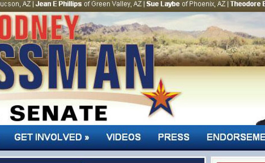 Rodney Glassman, a former vice mayor in Tucson, is among Democrats vying for their party's Senate nomination. He's ahead in primary polls. <a href="http://rodneyglassman.com">RodneyGlassman.com</a>