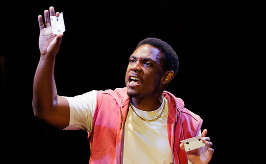 Elijah Jones as Booth in Topdog/Underdog, 2026.
