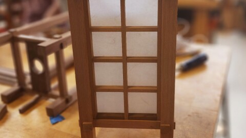 Intermediate Woodworking: Lamp Making in the Shoji Style